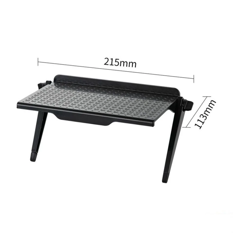 Foldable Desk Stand Shelf TV Box Router Shelf Set-top Box Stand DVD Player Rack Stand