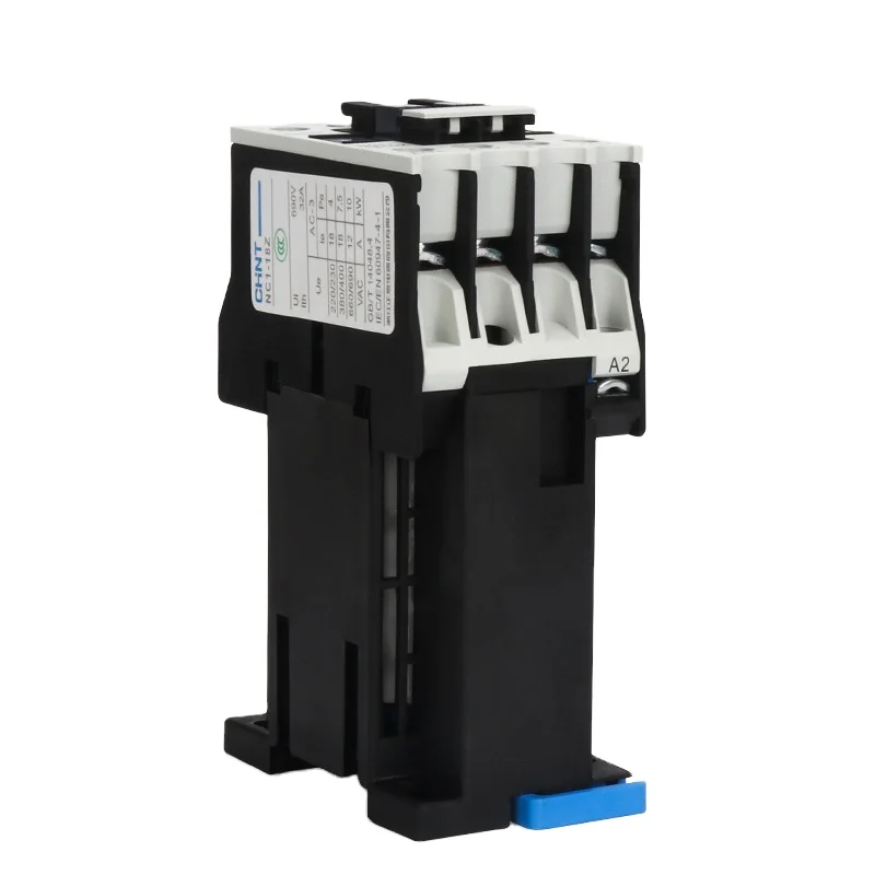 hot sale chint chnt DC Contactor DC Control AC Contactor DC24V NC1 12V 220V380V 9A12A