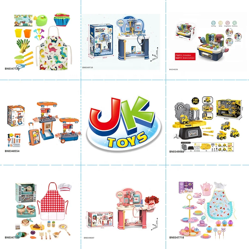 Pretend Play Game Tea Toy Set With Desserts Food Plastic Toy Children Coffee Machine Play House Coffee Toy Set