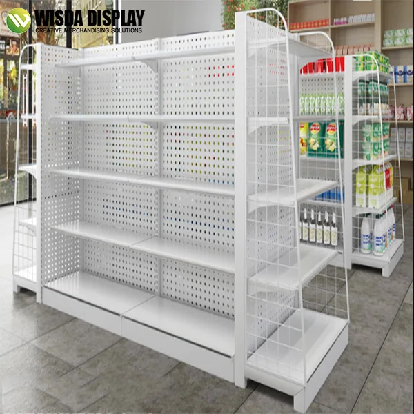 Well designed used rack shelves display for supermarket shelving wisda display