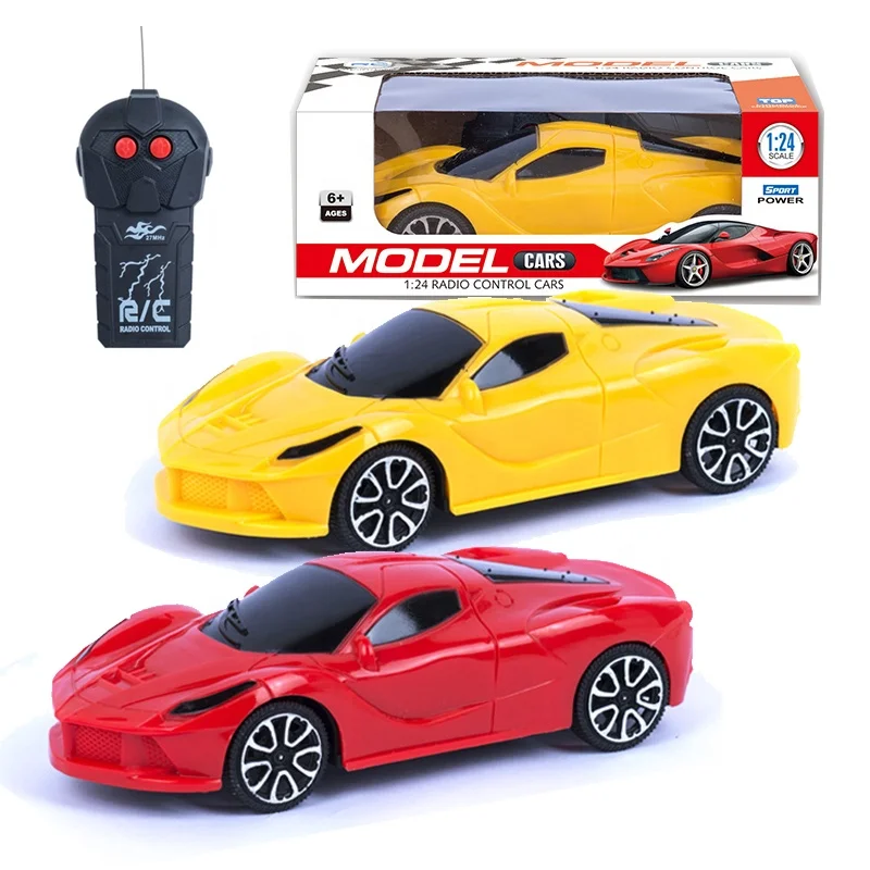 Low Price 1:24 2Ch Remote Control Racing Simulation Electric RC Sport Car Toy Model