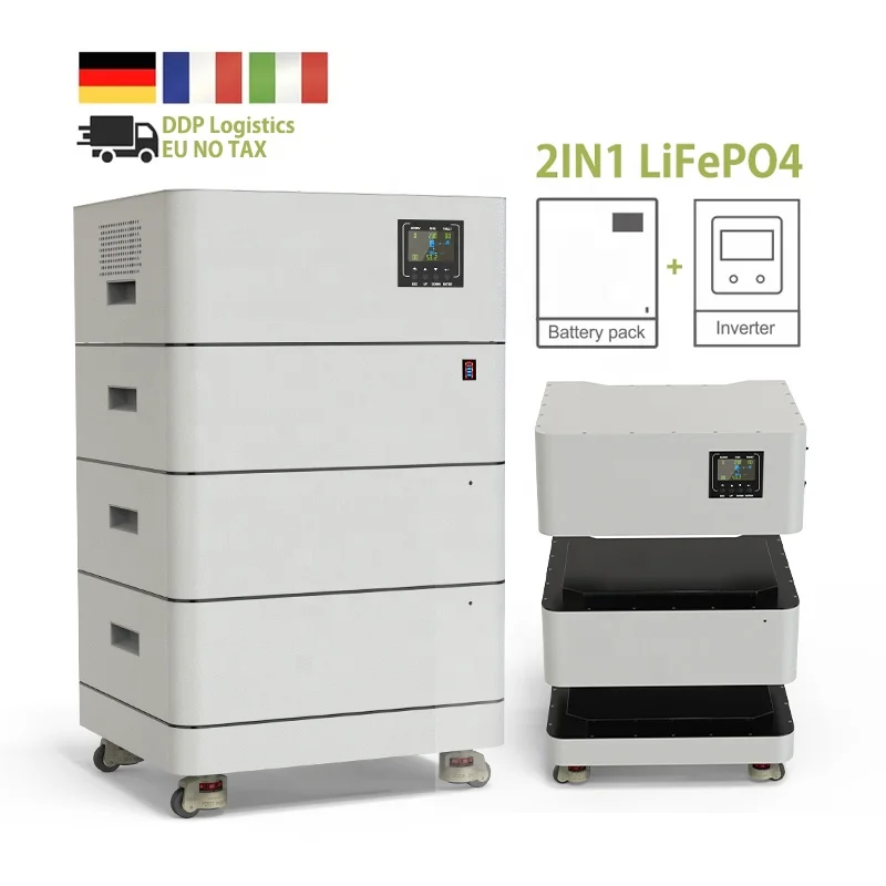 10 Years Warranty ALL IN 1 Plug And Play Rack Energy Storage Container 10Kw 15Kw 20Kw 48V LiFePO4 Battery With 5Kw MPTT Inverter