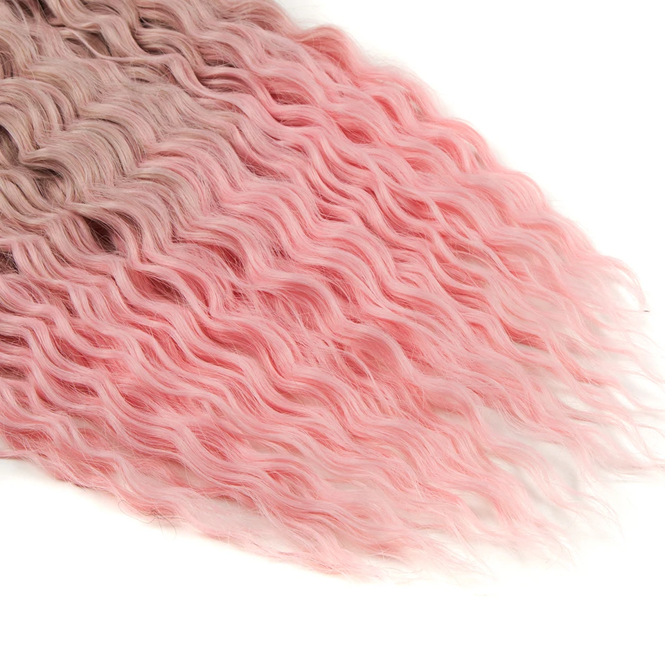 Ariel In Russia Loose Deep Wave Jessica Rose Body Super Long Synthetic Curly Wave Twist Crochet Hair Synthetic Hair Extensions