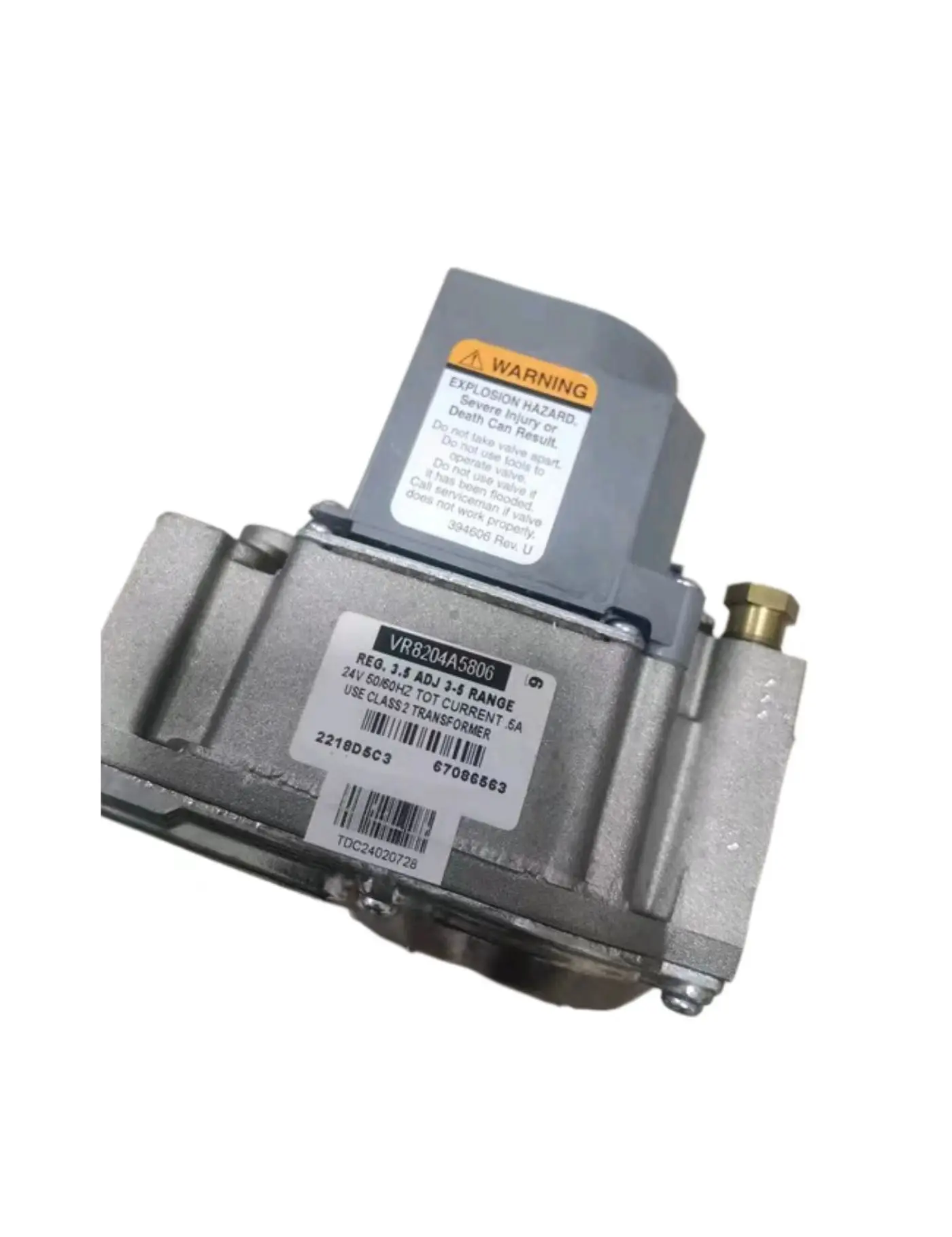 Hot selling VR8204A5806 24V 50/60HZ Honeywell gas boiler solenoid valve