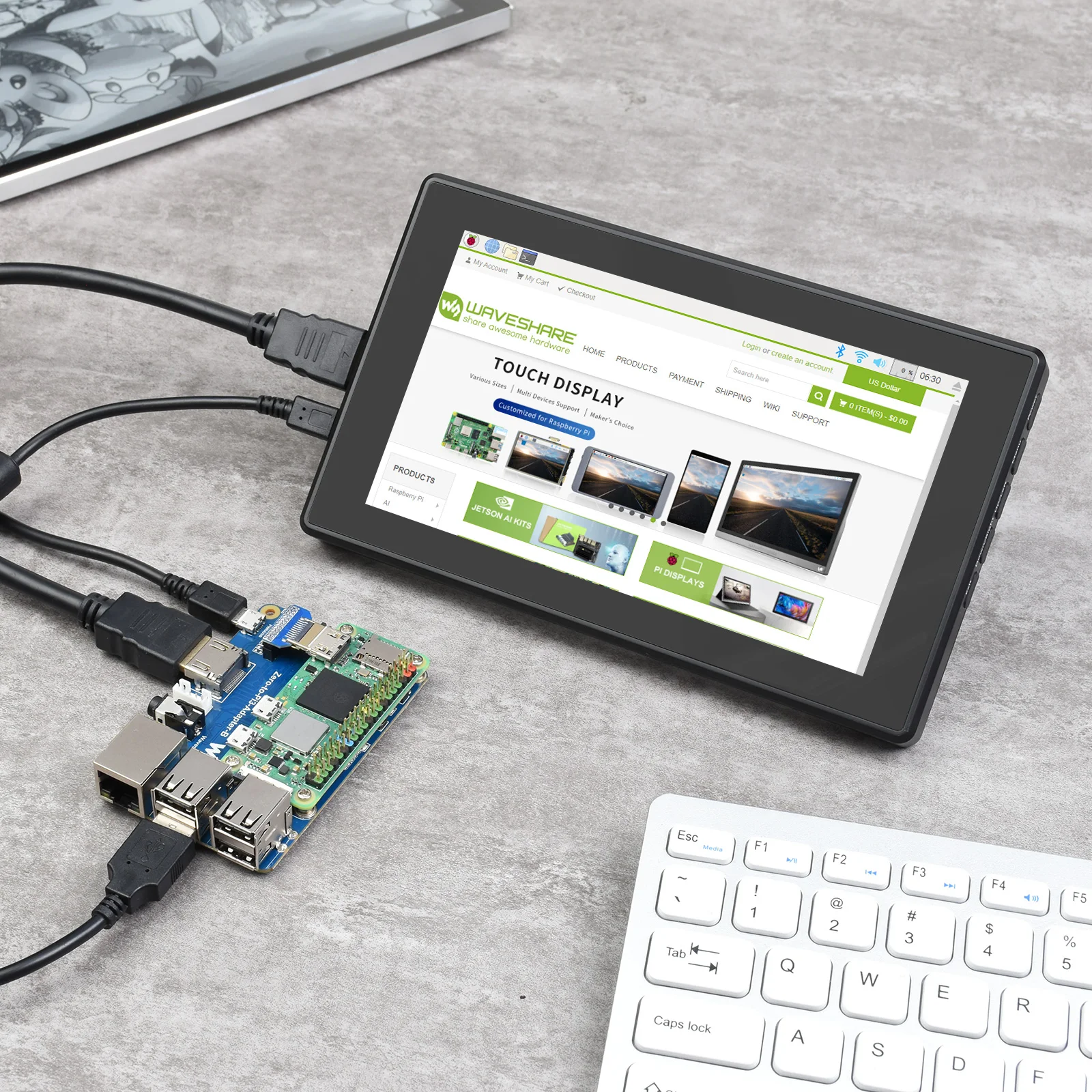 WM8960 Hi-Fi Sound Card HAT for Raspberry Pi, Stereo CODEC, Play/Record