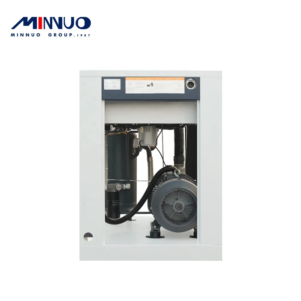Nice price Minnuo made 75kw 100hp rotary screw air compressor well made good products