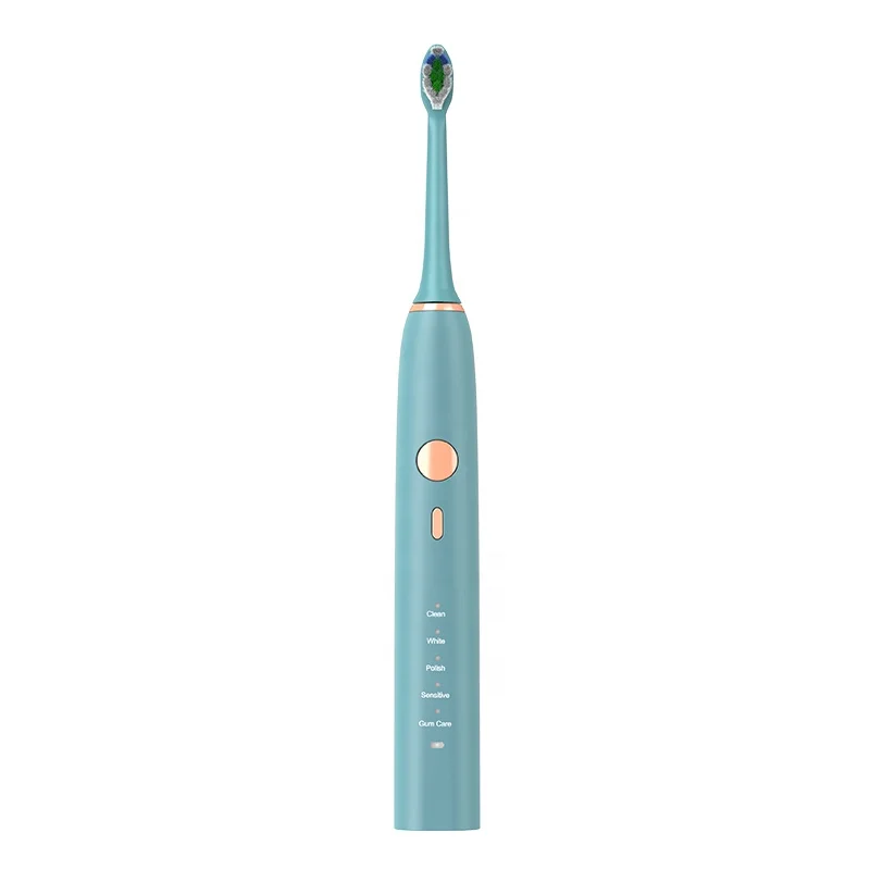 Manufacturer Waterproof IPX8 40,000 Strokes Automatic Rechargeable Sonic Electronic Electric Toothbrush with DuPont Bristles