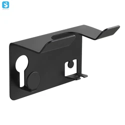 Wholesale Bathroom Space Aluminum Storage Rack Without Punching Wall Hanging Hair Dryer Holder