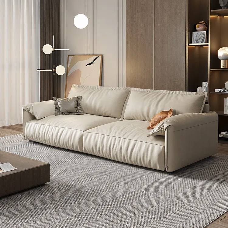 Luxury modern Italy fashion Living Room furniture sofa Sets of 3/4/5 person seater in GENUINE leather Upholstery