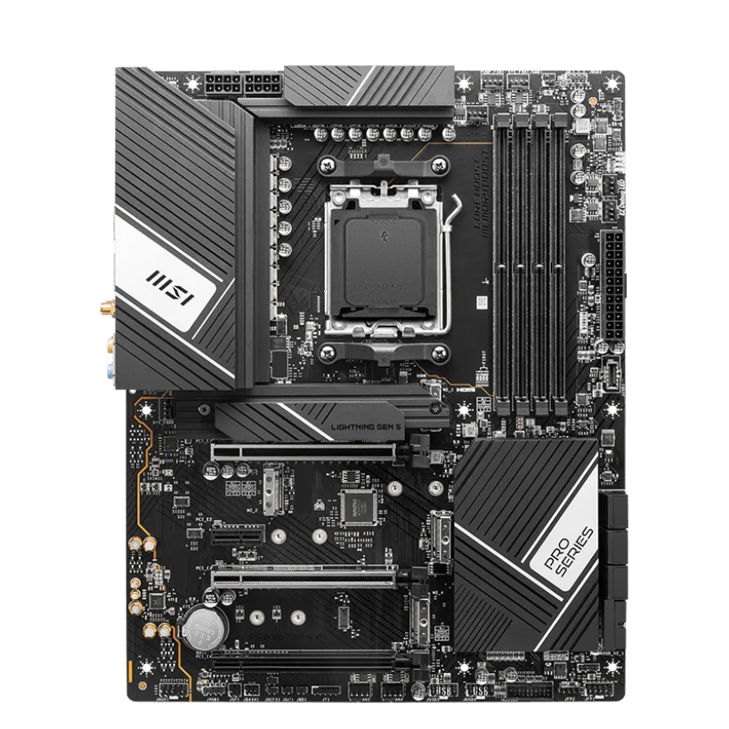 Best Sell MSI Computer Motherboard PRO X670-P WIFI AMD Socket Support 7000 Processors DDR5 128GB