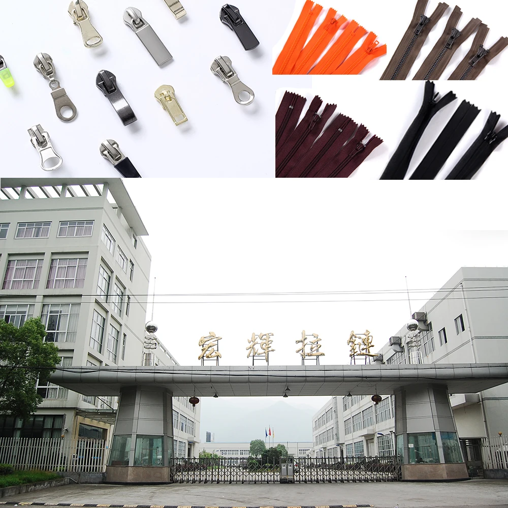 Black size 5 brand rubber garments zipper slider puller