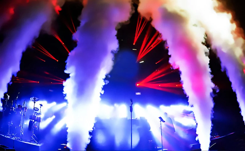 led co2 cannon jet machine party nightclub DJ fog smoke jet machine cryo jet co2 cannon