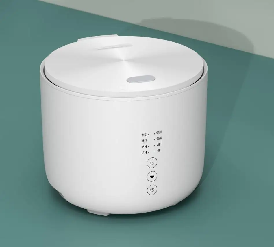 Fashion Korea 2L White Automatic Mini Travel Rice cooker with Premium Non Stick Inner Pot