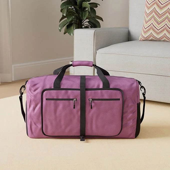 Travel Duffel Bag Large Foldable Waterproof Overnight Bag for Beach Swim Bags Pool Sports Gym