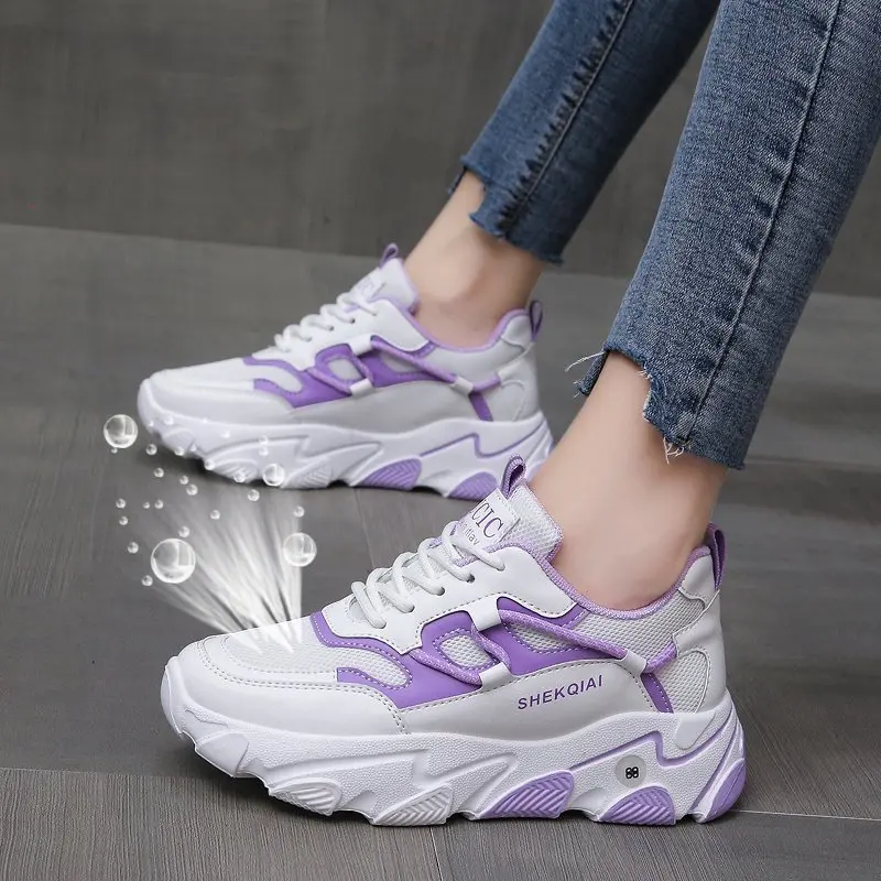 2019 autumn new female wild sports female student net red street shooting running casual shoes