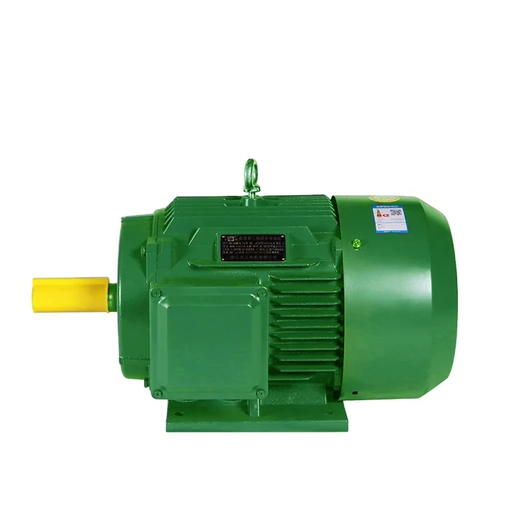 YE2 Горизонтальная установка 10hp трехфазный двигатель переменного тока 7.5KW