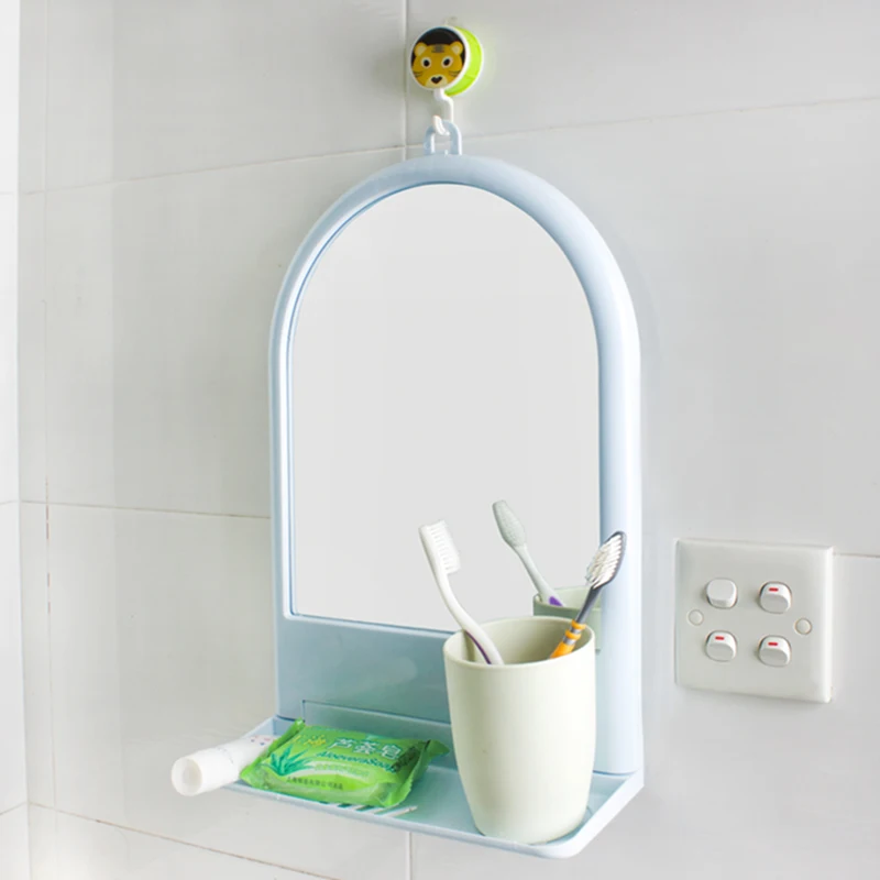 High Quality Household Plastic Wall Makeup Mirror For Bathroom Wholesale