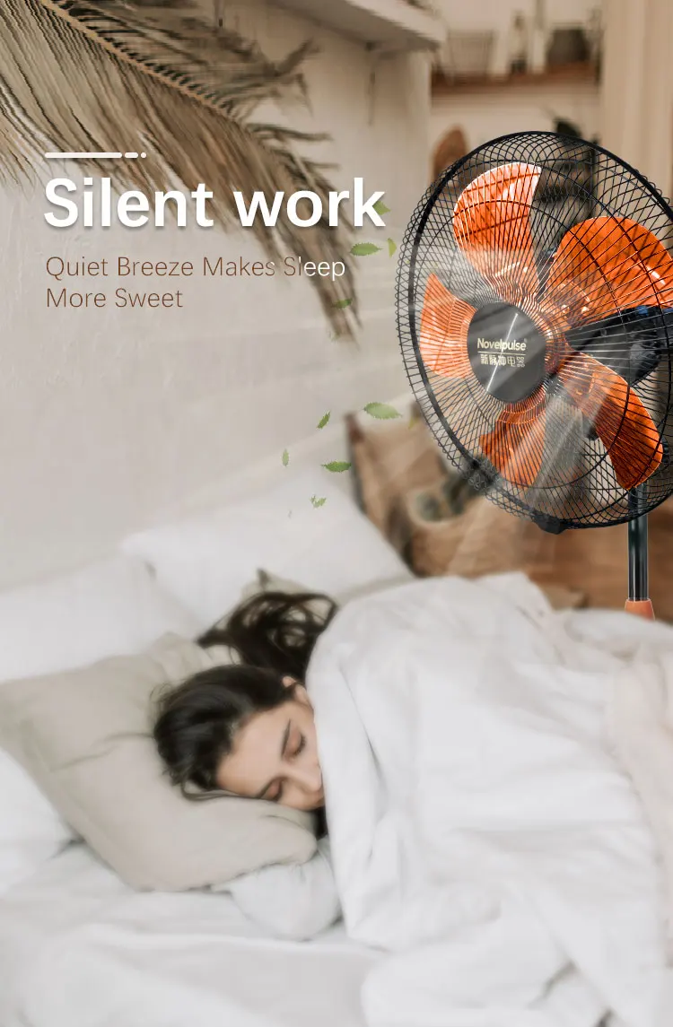 OEM electric fans 16 inch Rechargeable 12V DC Solar Energy Standing Fan in guangdong