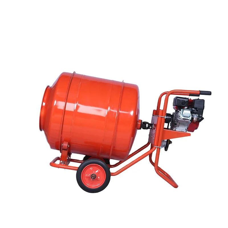 Wholesale Manufacturer Portable 500L Machine Small Size Portable Hand Push Concrete Mixer