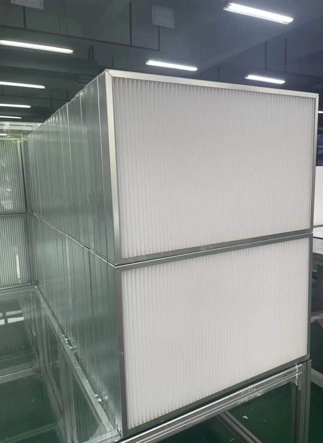 Factory Price 12x20x1 14x14x1 20x20x1 MERV 8 11 13 14 16 F6 F7 Cardboard Frame Pleated AC Furnace Air Filter for HVAC Systems