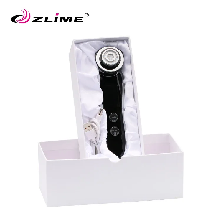 RF EMS Face Care Face Massage Machine Hot and Cold RF Ion Skin Care Device radio frequency skin tightening hand held device