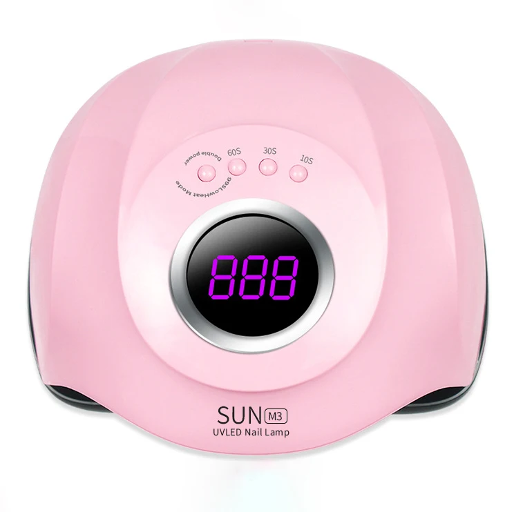 New Arrival PINK High Power Nail Dryer Removable Base UV LED Nail Lamp For Nail Gel