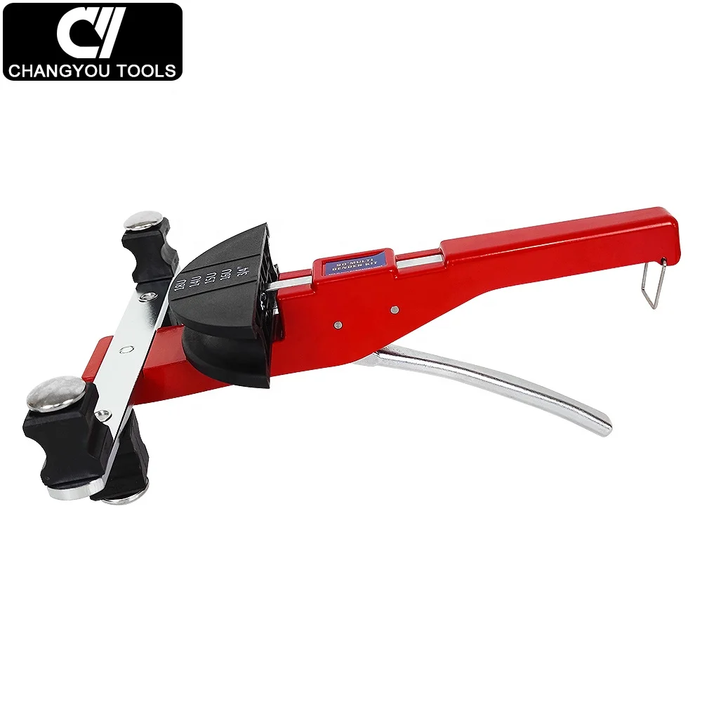 CT-999 6-22mm Hand Bender Tool Set HVAC Refrigeration Copper Pipe Bending Tools 90 Degree Tube Bender Kit