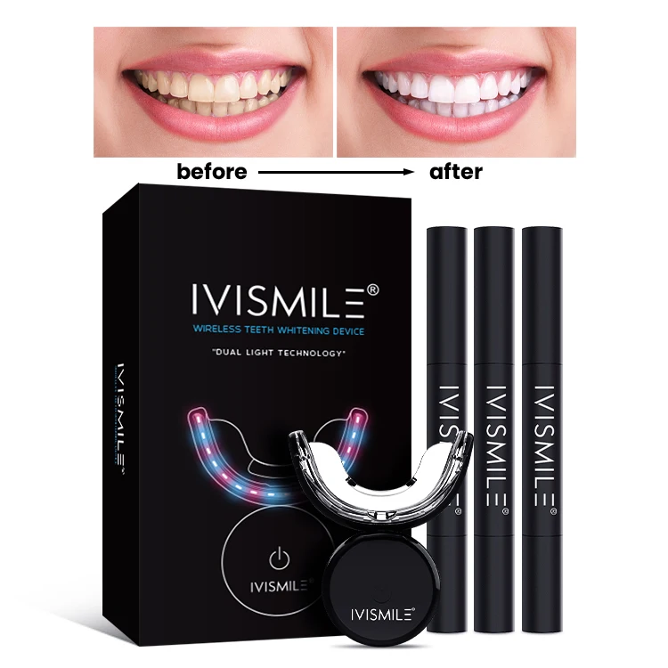 Home Personal Care UV HP Blanchisseur De Dent Led Wireless Teeth Whitening Kit With Teeth Gels