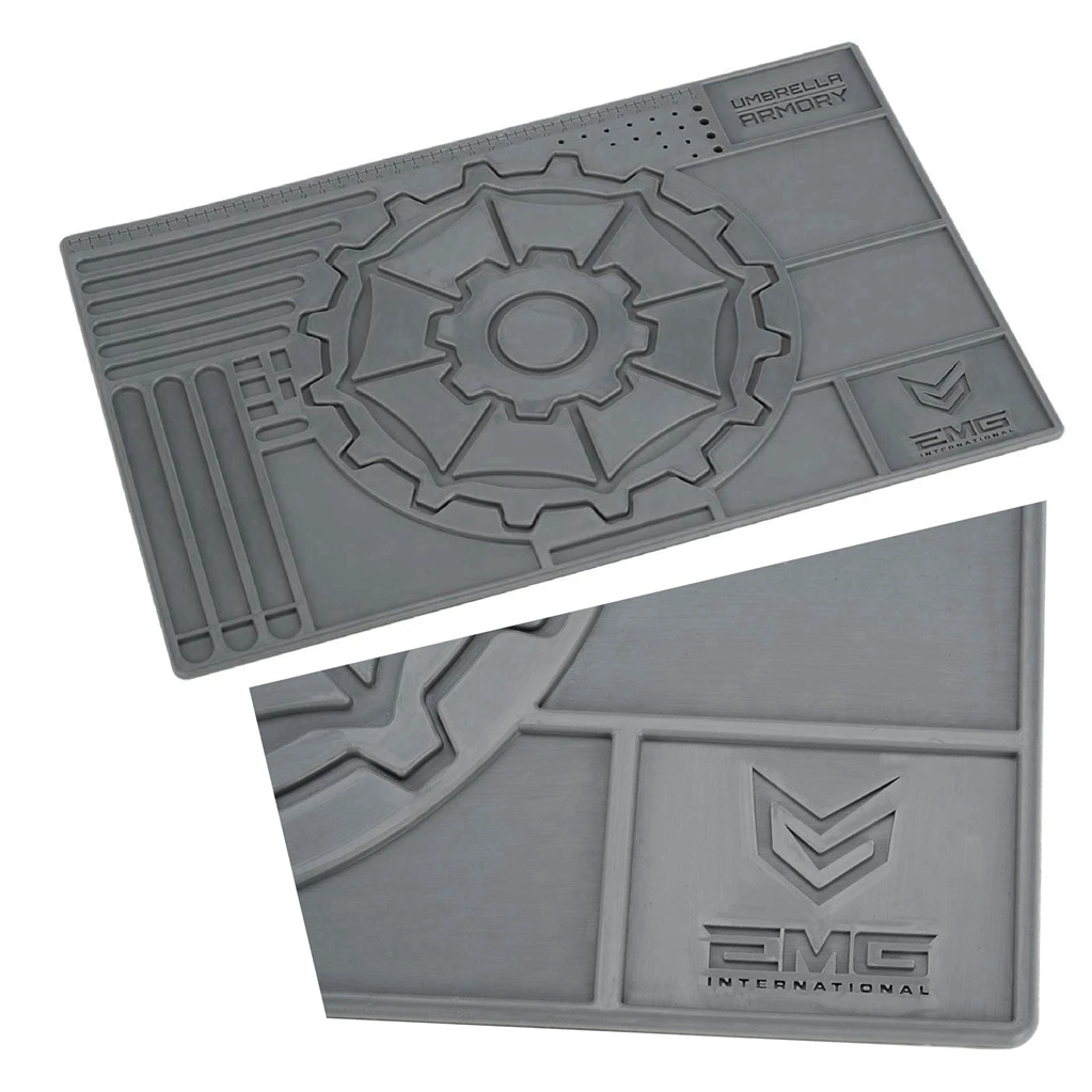 Multi-function Custom Magnetic Rc Car Pit Work Mat Non-slip Silicone Soldering Maintenance Platform Gun Repair Mat