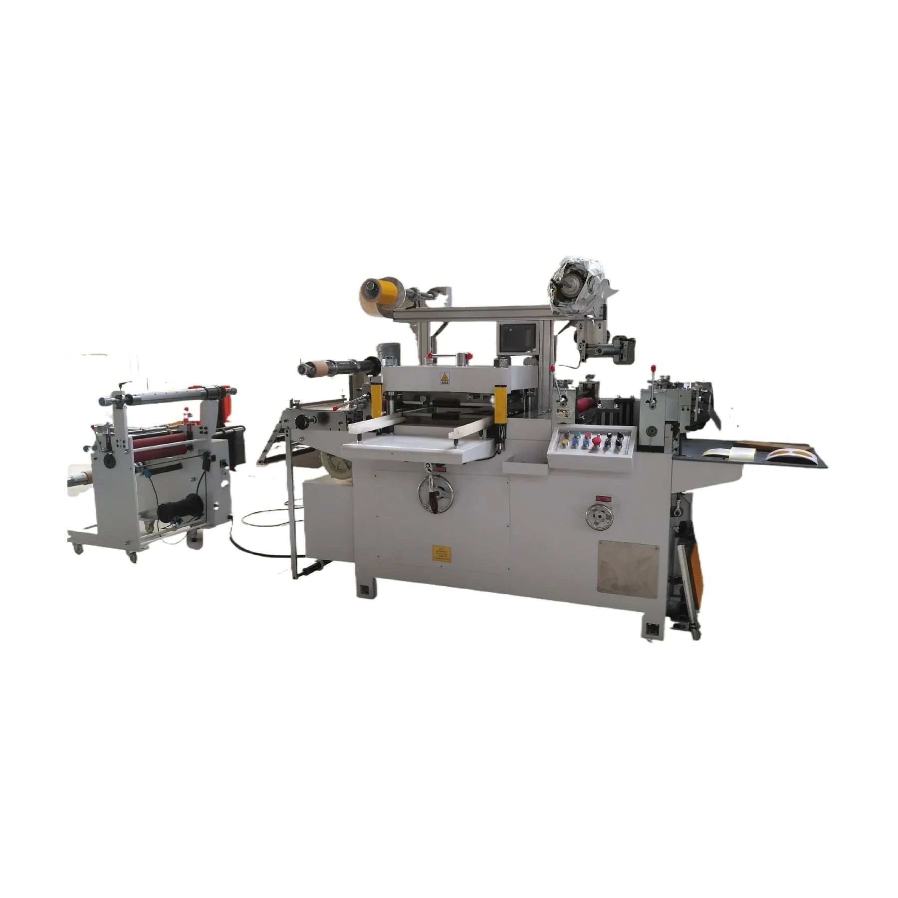 automatic flatbed paper label die cutter