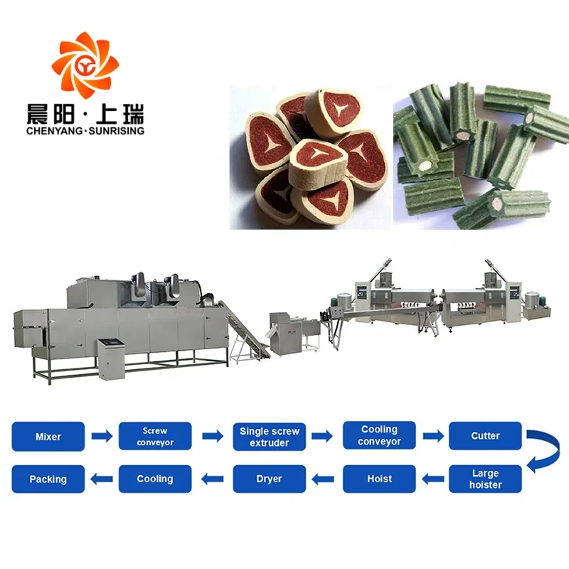 CE certification dog snack machine dog chew pet chewing snack machine