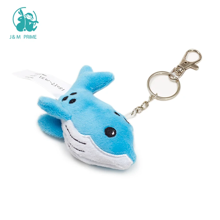 Manufacturer novel customized stuffed sea animal toys plush manta ray keychain