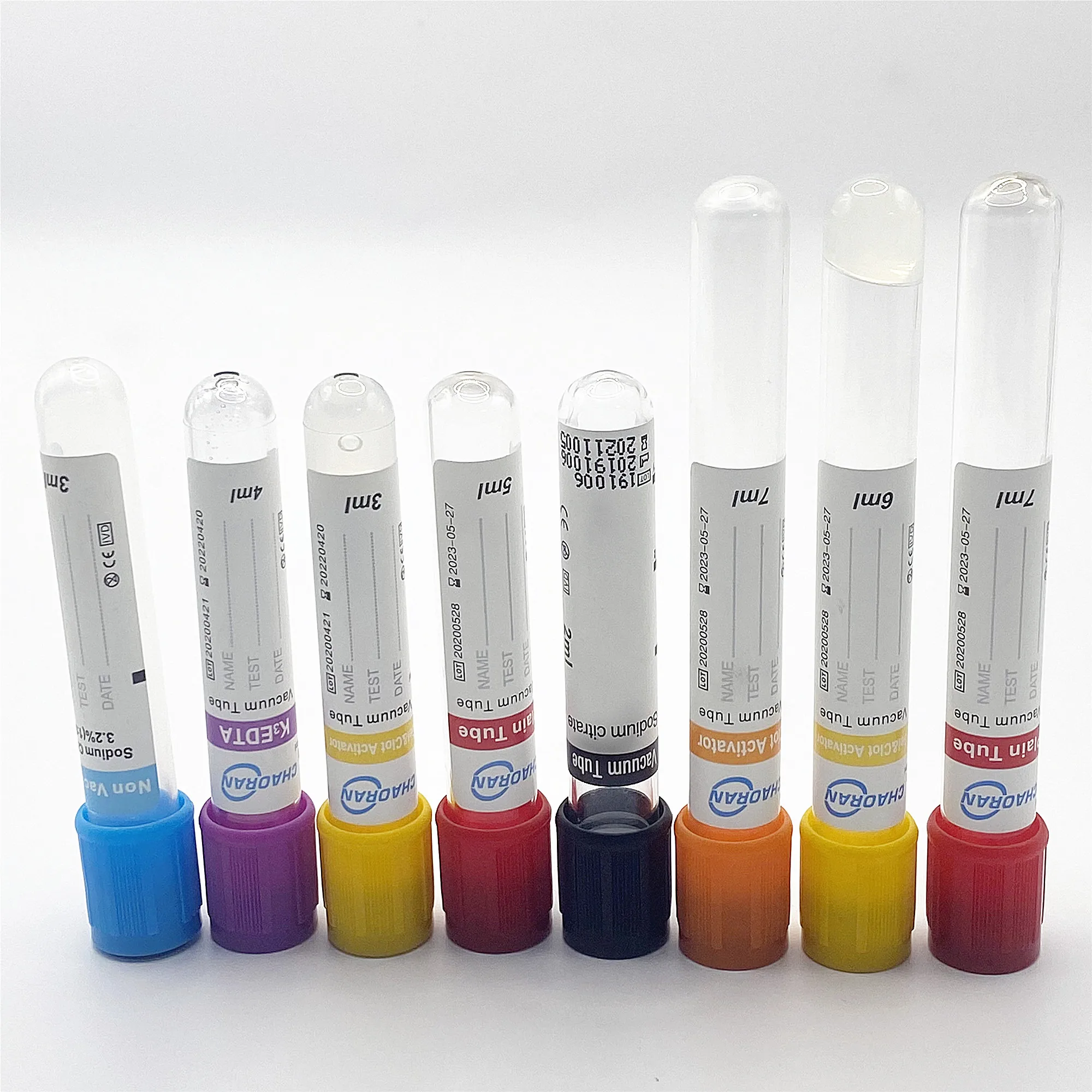 Medical Disposable Use Blood Collection Tube Blood Sample Tubes Manufacturers