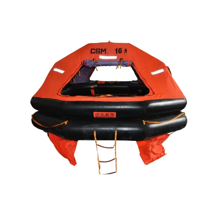 SOLAS Life Raft  35person Throw-over Board Inflatable Liferaft  CCS/EC MED  Certificate life rafting