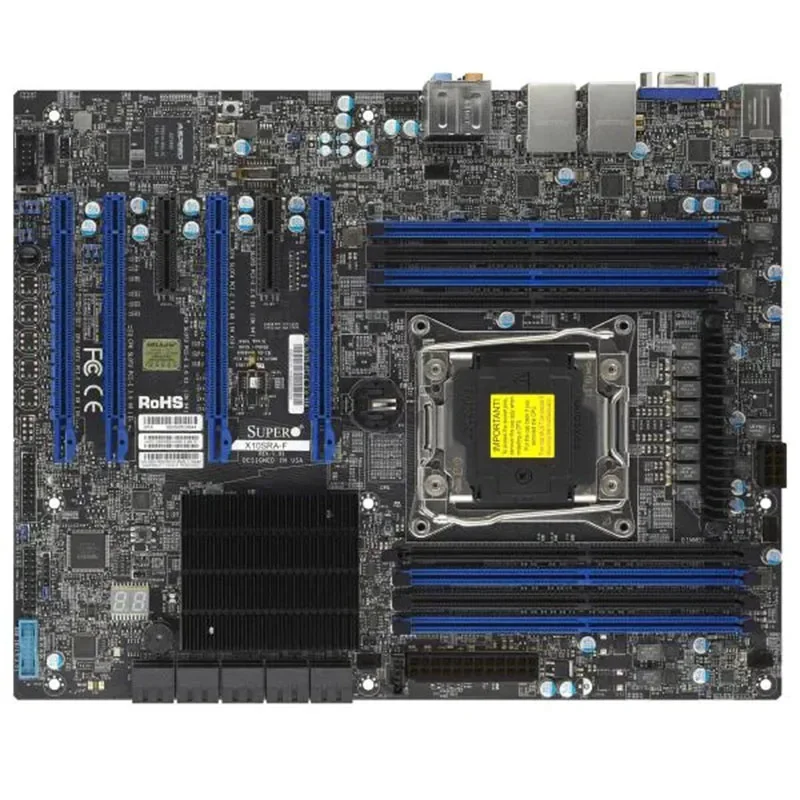Для C7X99-OCE-F материнских плат с E5-2697V4 процессором 18C/36T 145 Вт + 4 шт. ОЗУ 16 г DDR4-2400mhz памяти ECC Dimm