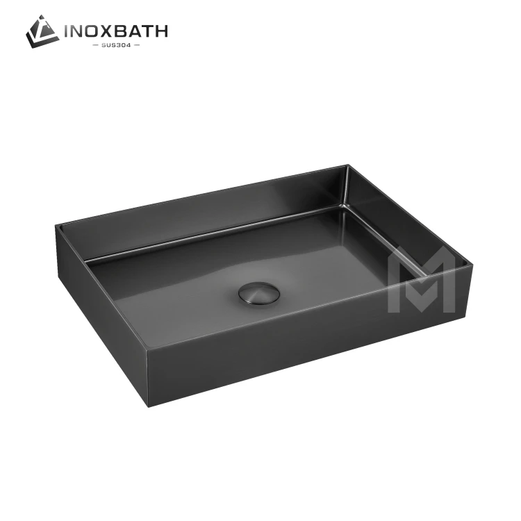 Hand Wash Station Wash Basin bathroom sinks Matte Black Bathroom Vanity Sink