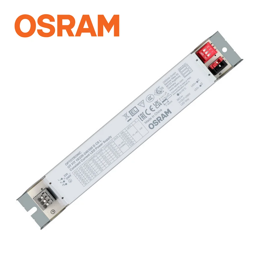 Osram привод Oot FIT Non SELV 5-летний 18 Вт 40 60 75 Железный корпус линейный