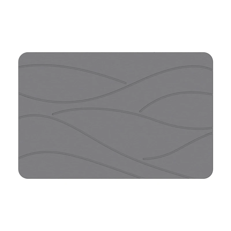 Диатомовая диатомовая земля, быстросохнущая вода, супервпитывающие Нескользящие каменные коврики для ванной