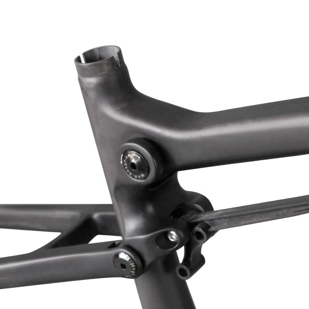 UD glossy carbon mountain bicycle suspension frame 27.5ER carbon frame AC156 China