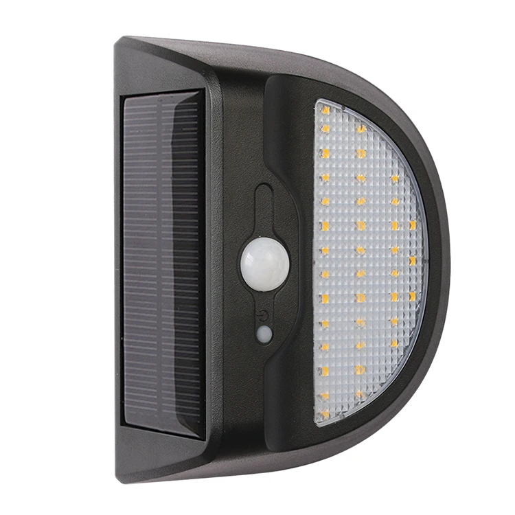 Hot sell High quality Low Price IP44 Solar LED Wall Light with automated switch