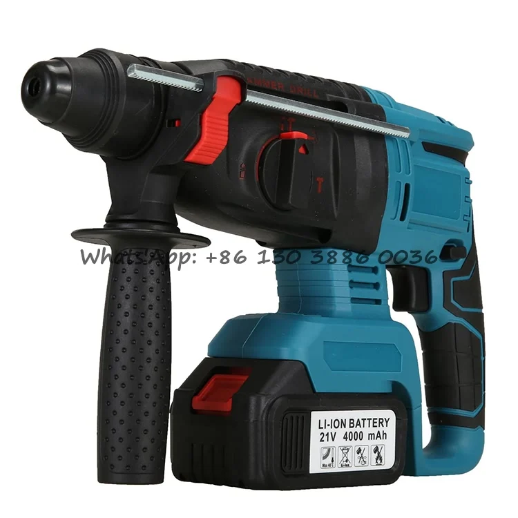 Factory Price 21V Cordless Power Tools 320N.M Electric Wrench 26mm Lithium Hammer Drill Brushless Motor Impact Drill Set