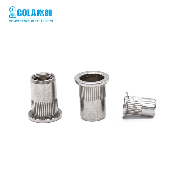 
304 316 Stainless Steel Rivet Nut Threaded Rivet nut Insert Nut 