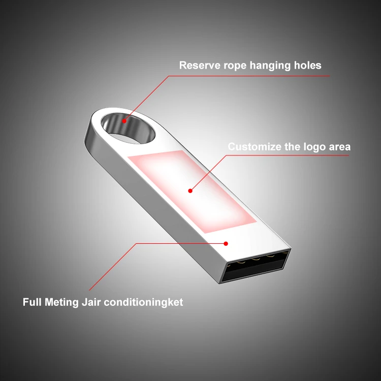 Оптовая продажа мини металлический диск карта памяти usb 2 0 32 ГБ 16 8 64 128 рекламная ручка на заказ flash