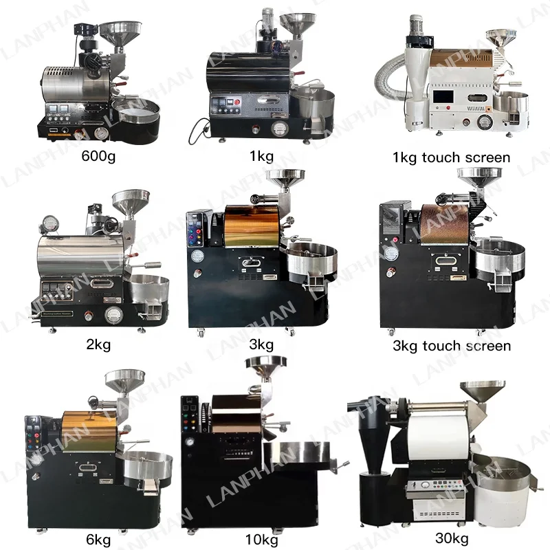 500g-1.5KG/Batch Small Roasting Coffee Machine For Home Coffee Roast With CE And RoHS