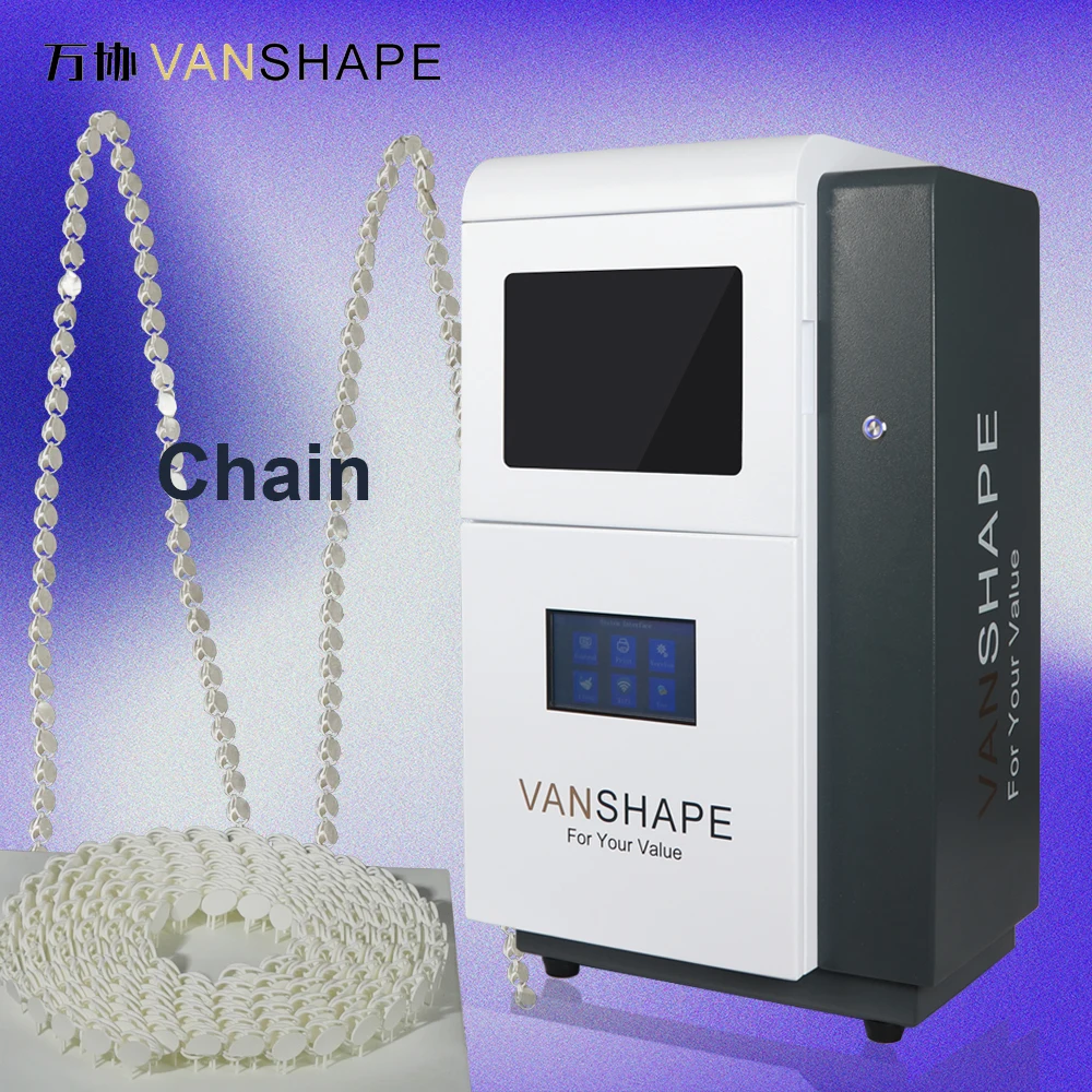 Vanshape 3D Wax Printer High Resolution Jewelry Castable Resin 3D Printer Wax Printer