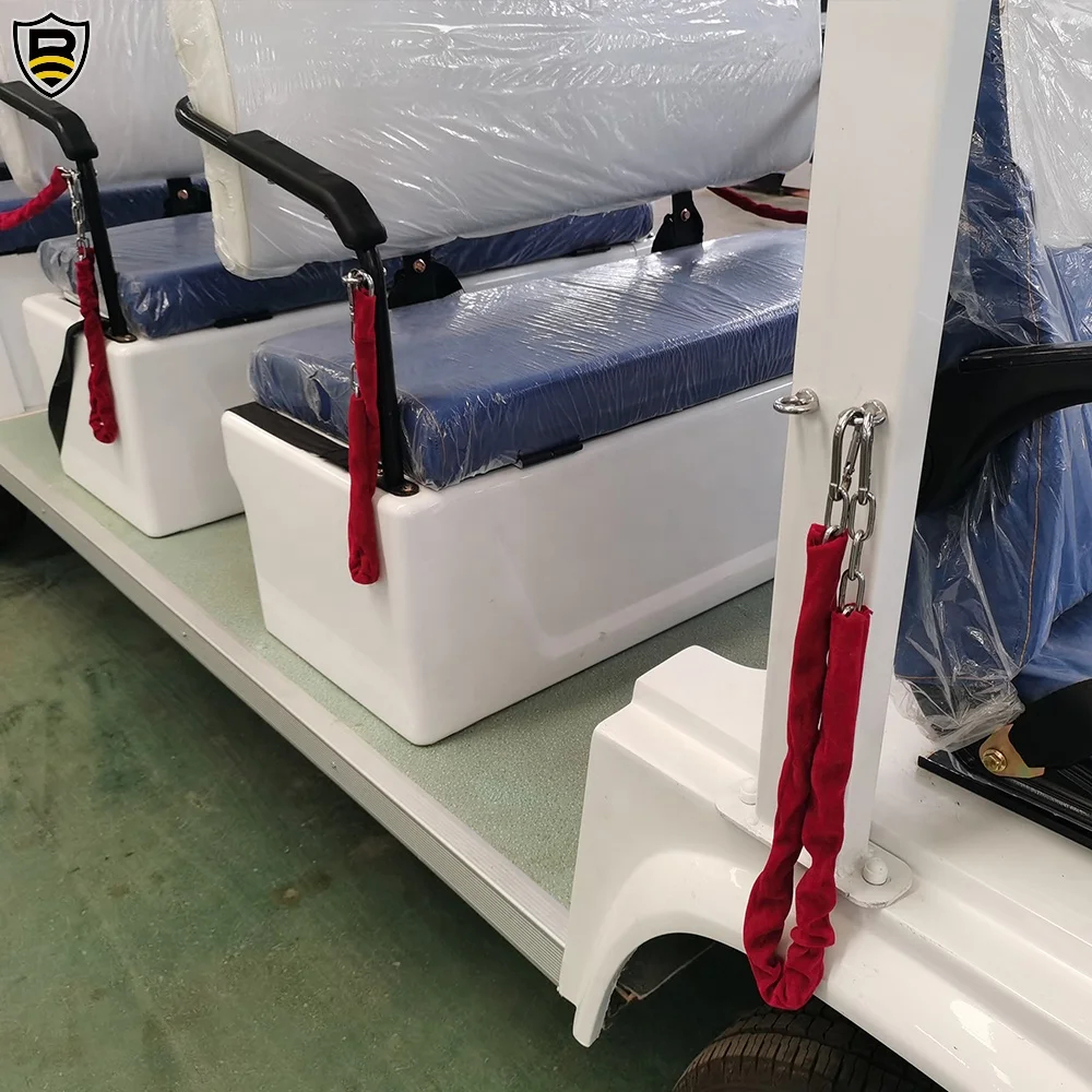 Tourist Cars Sightseeing Bus 72V 8 Passenger Electric Shuttle Bus Price