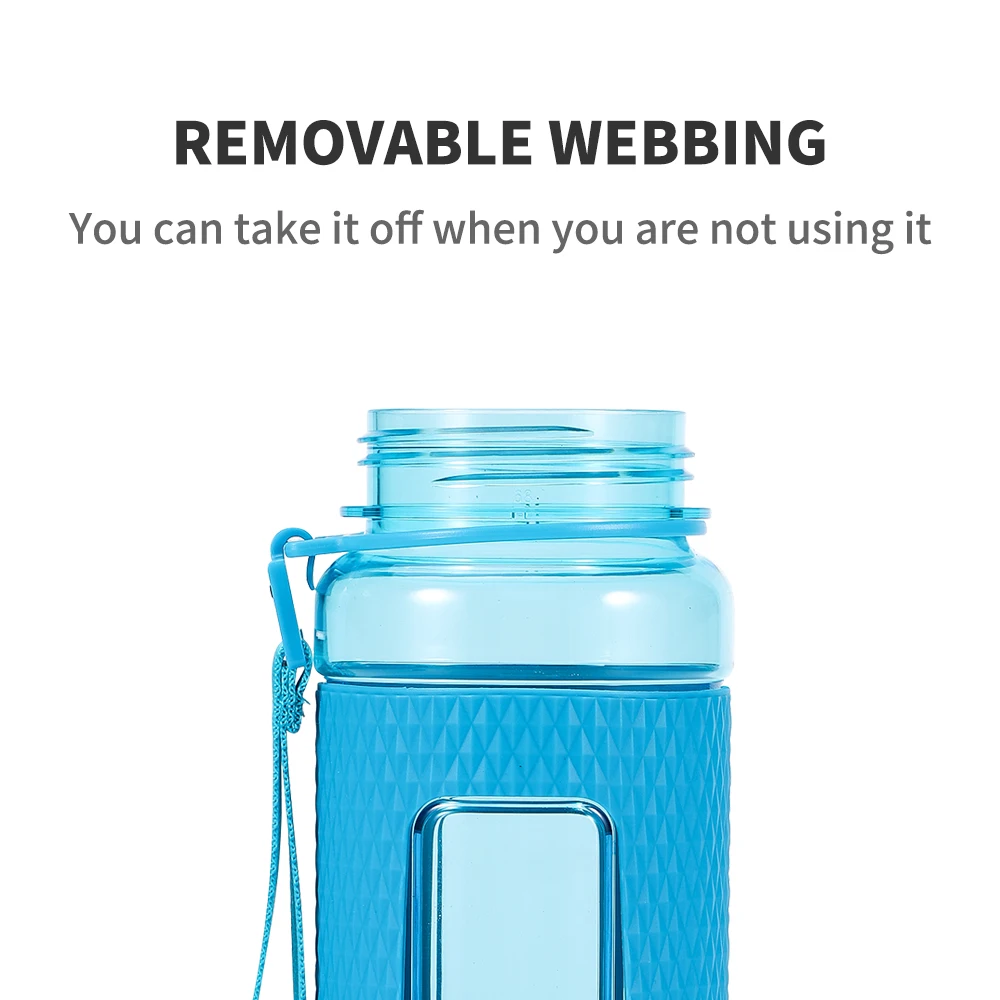 Eco-Friendly BPA FREE Tritan water bottle  with Lid