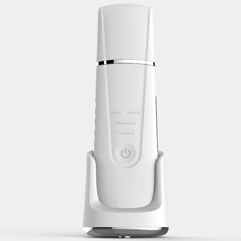 Ultrasonic Skin Scrubber Electric Facial Cleansing Pore Deep Cleaner Acne Blackhead Remover Peeling Shovel Device Beauty Machine