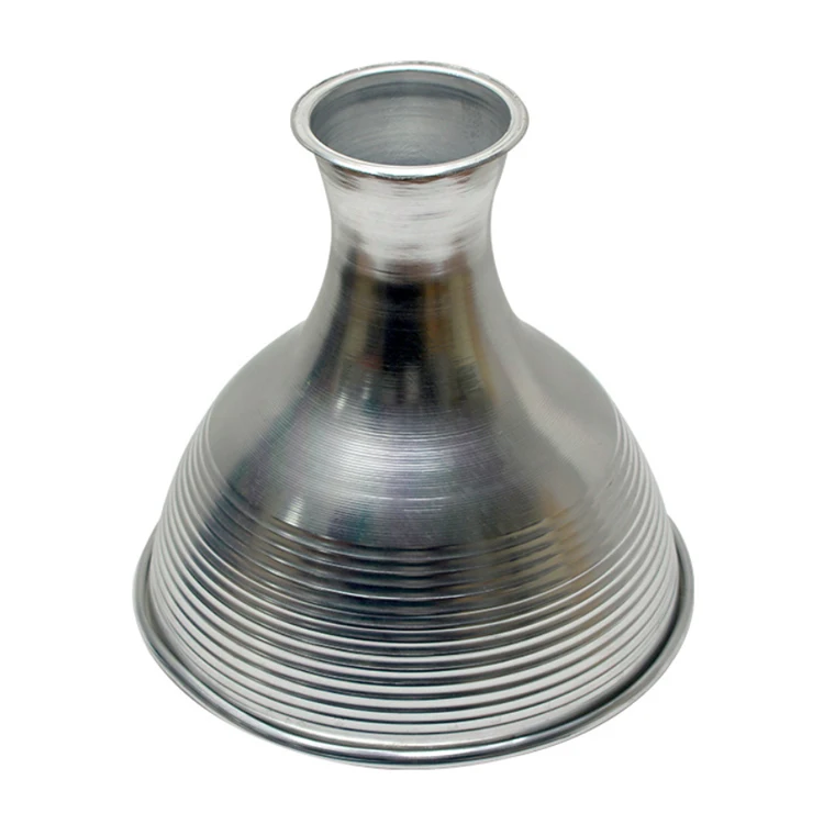 High Quality Spinning Parts Sheet Metal Fabrication Deep Drawing Service Stainless Steel cones Metal spinning products