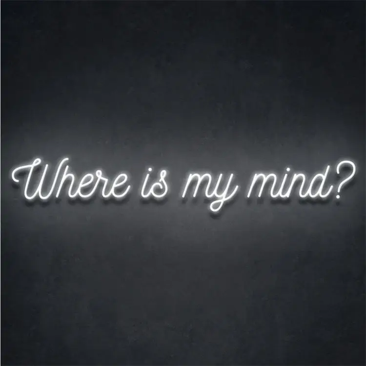 Acrylic board led light custom lighting up letters what if i fall  led neon sign for advertising home decor